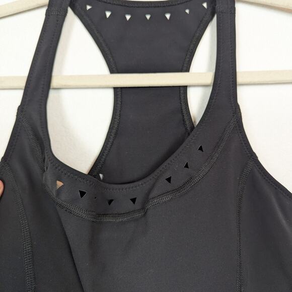 GIGI C Black Roberta Cut Out Athletic Tank Top - Picture 5 of 8